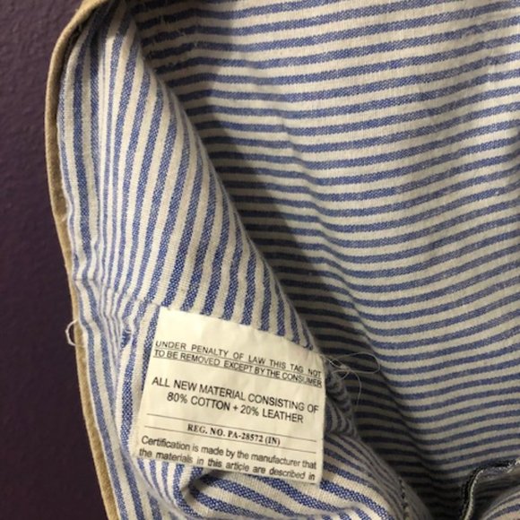 Mona B Canvas & Leather Tote - Picture 3 of 4